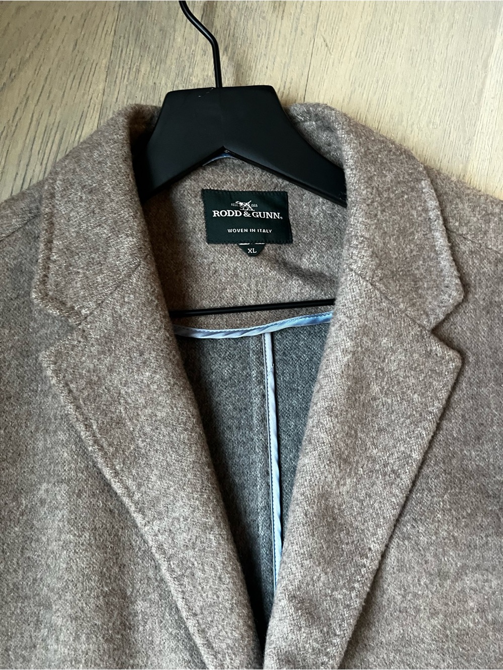 Rodd & Gunn Men's Trench Coat in Warm Taupe